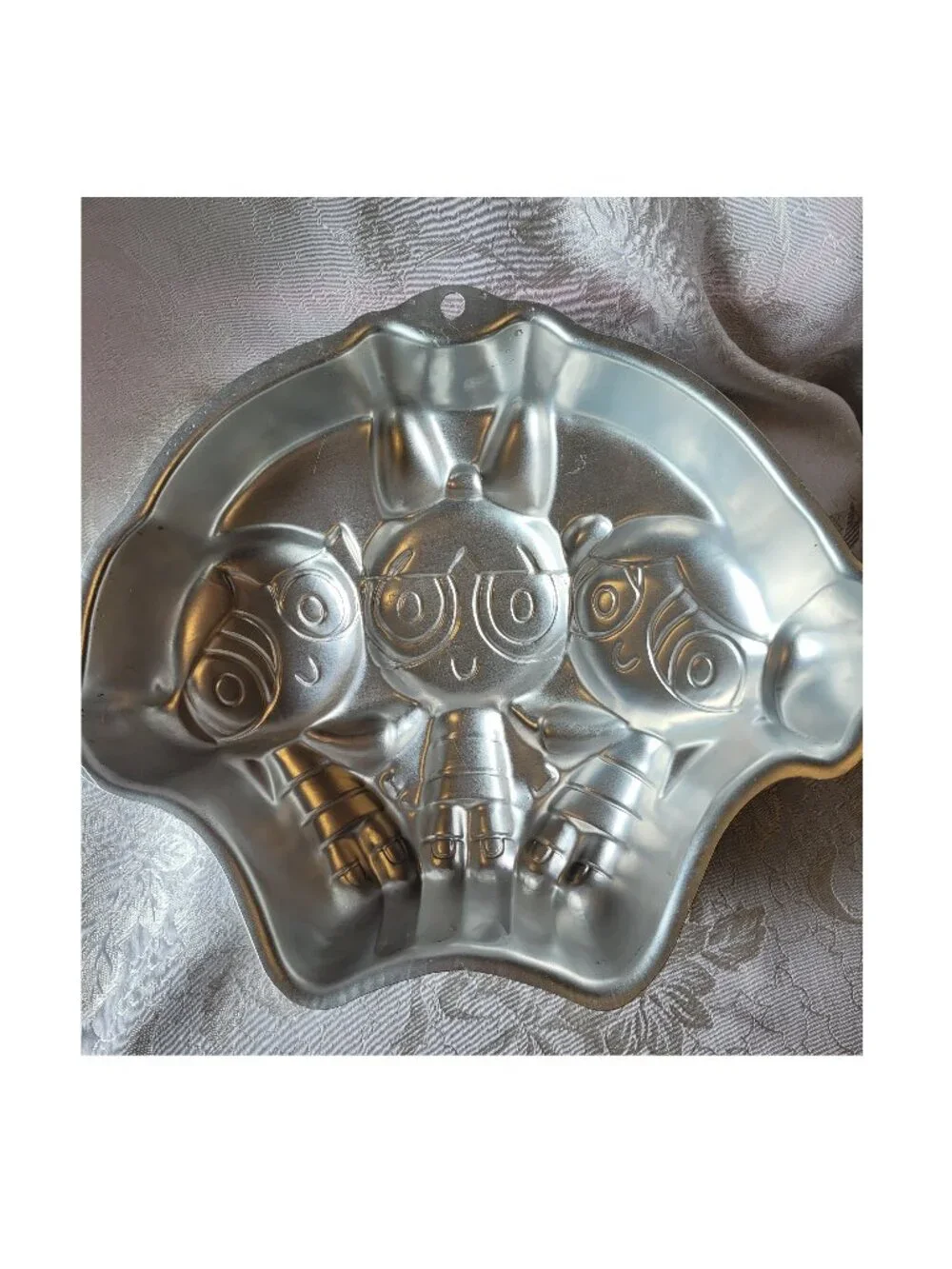Vintage Wilton Y2k Powerpuff Girls cake pan insert Cartoon Network Nostalgia